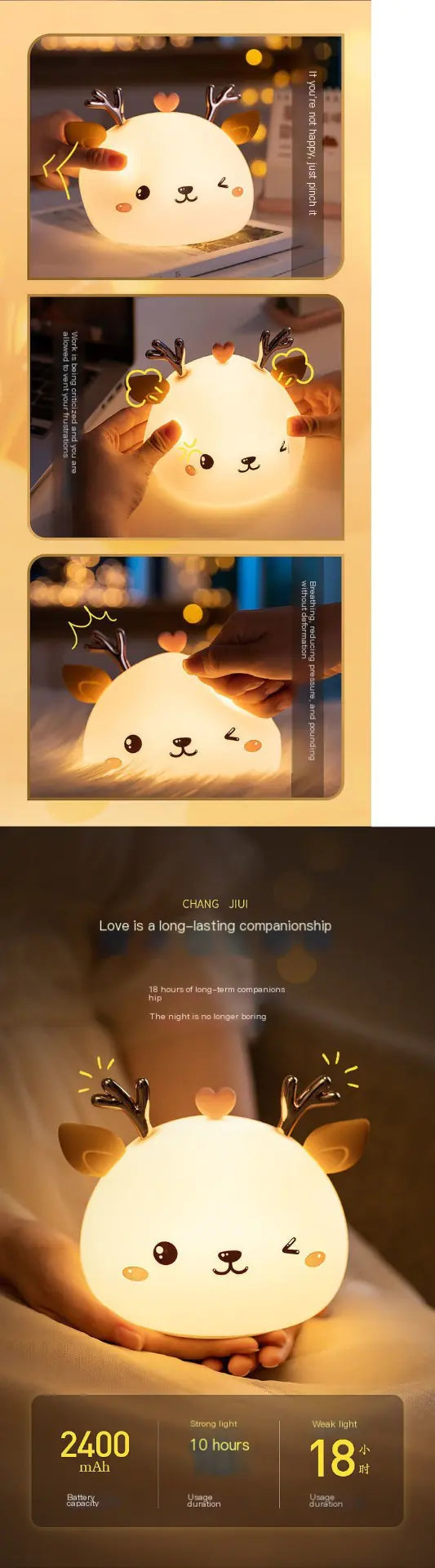 Mythical Unicorn LED Night Lamp